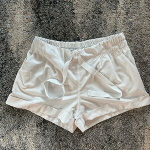 On the Fly’ Discontinued White Lululemon Shorts
